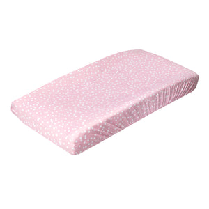 Premium Knit Diaper Changing Pad Cover - Lucy