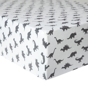 Premium Knit Fitted Crib Sheet - Wild