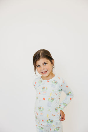 2pc Long Sleeve Pajama Set - Oscar the Grouch