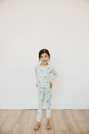 2pc Long Sleeve Pajama Set - Oscar the Grouch