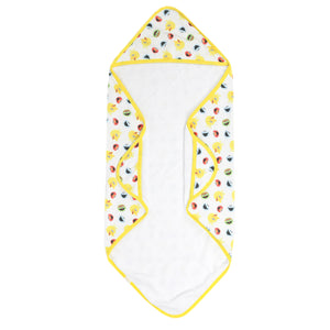 Premium Knit Hooded Towel - Sesame Scribbles