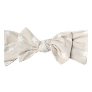 Knit Headband Bow - Twinkle