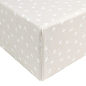 Premium Knit Fitted Crib Sheet - Twinkle