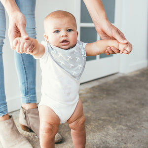 Baby Boy Bib Bundle - Copper Pearl - 3