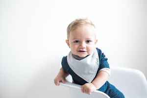 Baby Boy Bib Bundle - Copper Pearl - 7