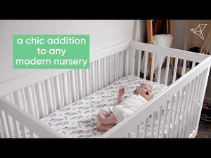 Premium Knit Fitted Crib Sheet - Slate