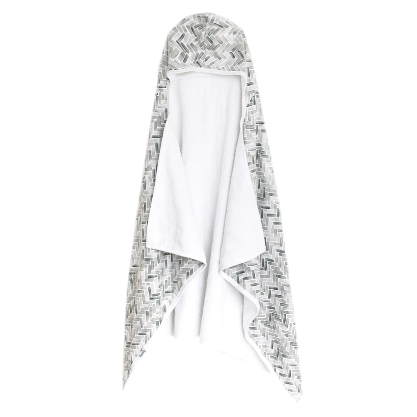 Knit Hooded Towels Copper Pearl