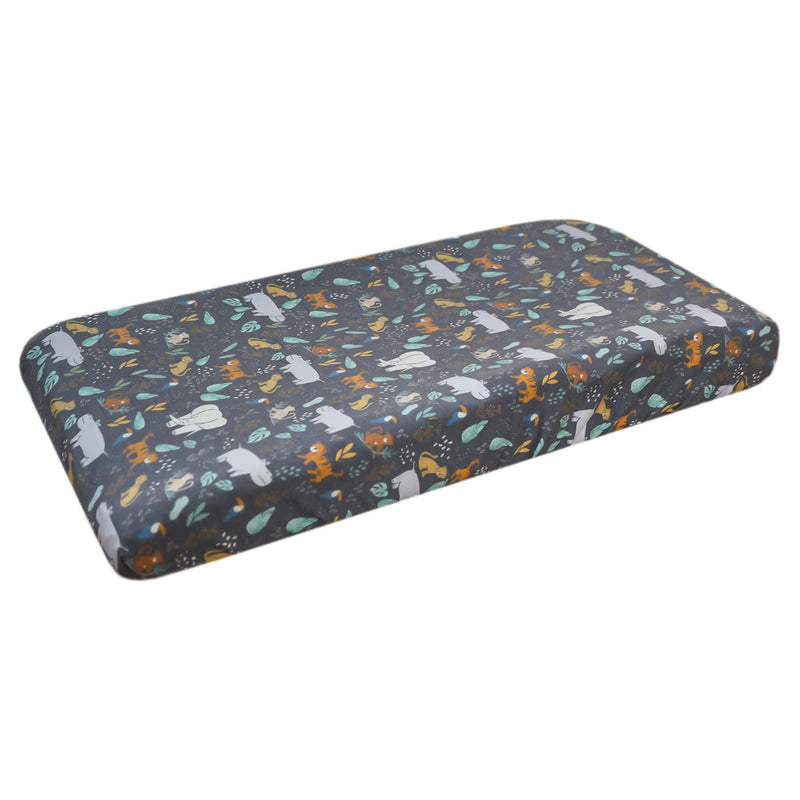 Premium Knit Diaper Changing Pad Cover - Bengal