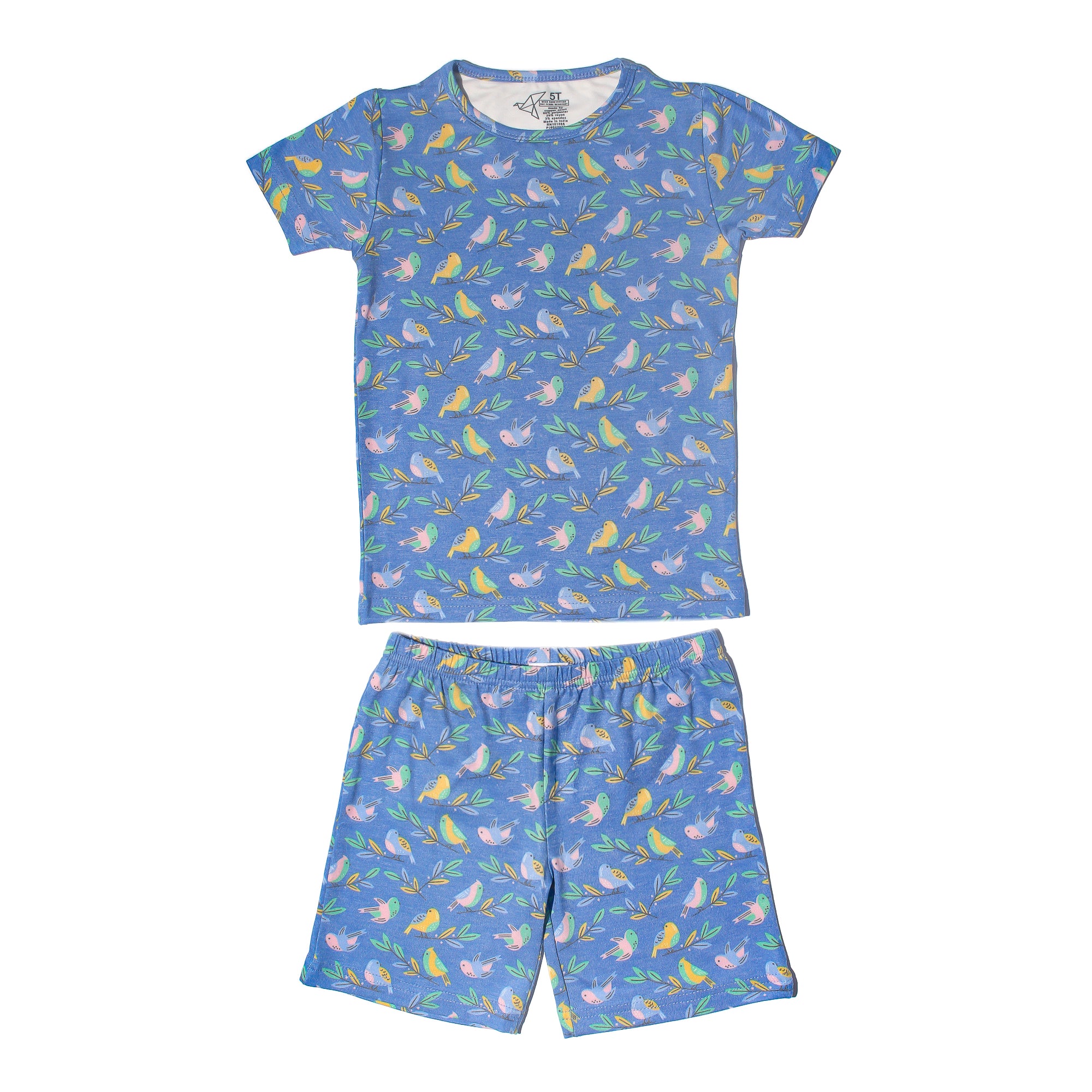 2pc Short Sleeve Pajama Set - Birdie
