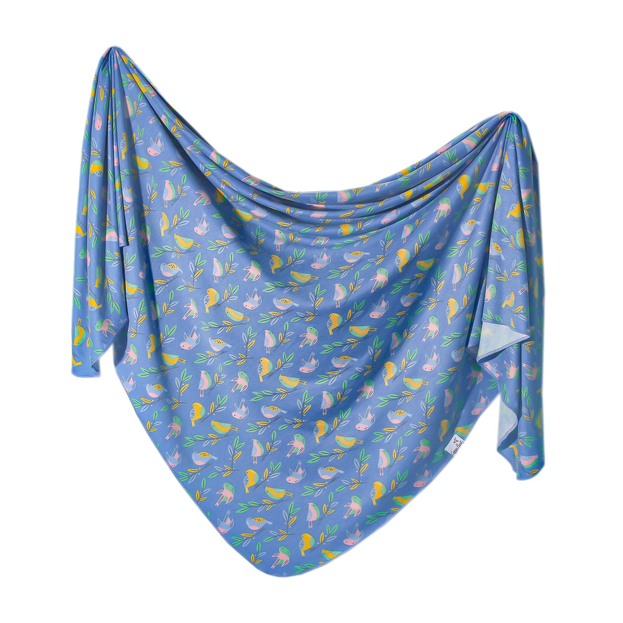 Knit Swaddle Blanket - Birdie