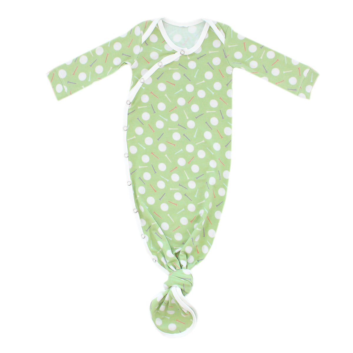 Newborn Knotted Gown - Bogey