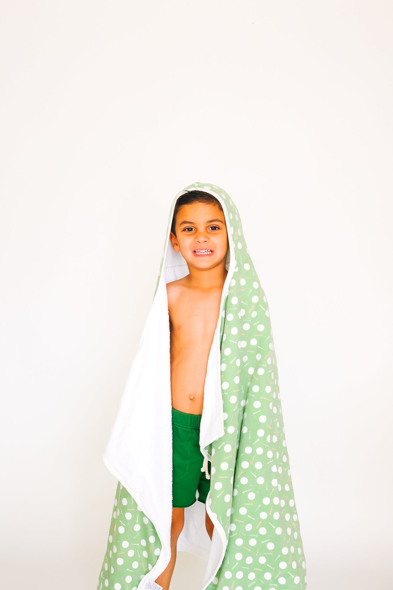 Premium Big Kid Hooded Towel - Bogey – Copper Pearl
