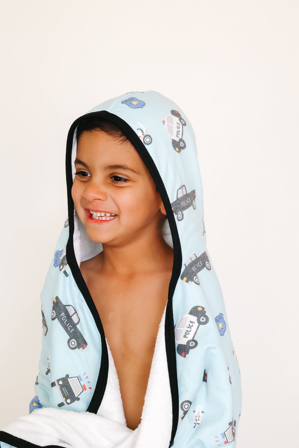 Premium Big Kid Hooded Towel - Leo