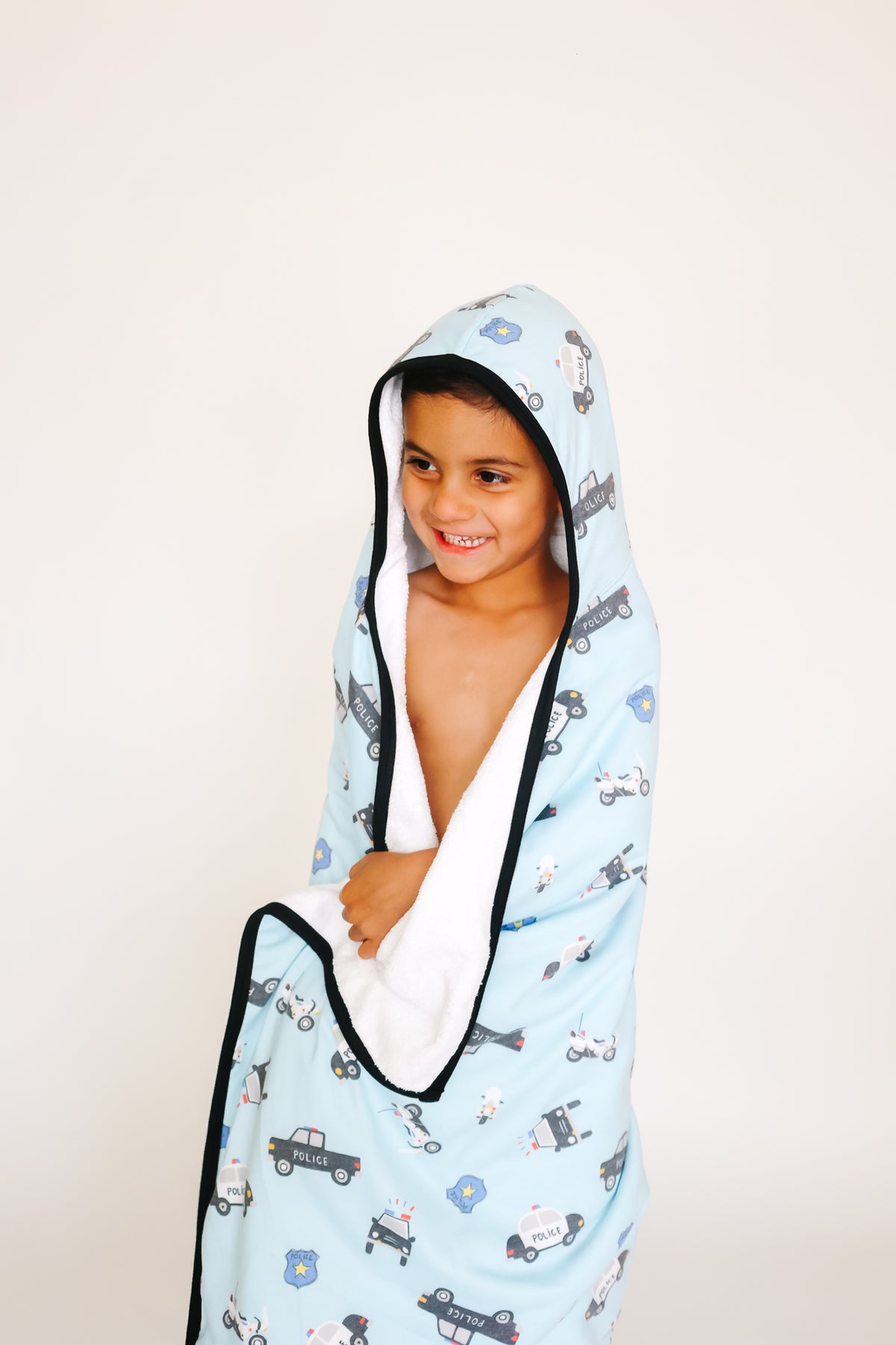 Premium Big Kid Hooded Towel - Leo