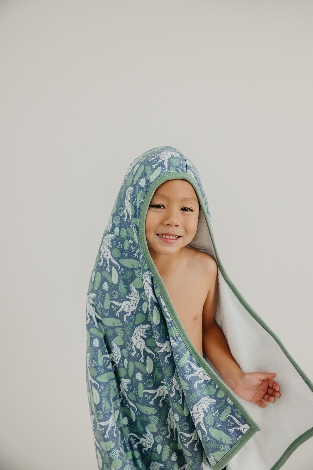 Premium Big Kid Hooded Towel - Jurassic Park