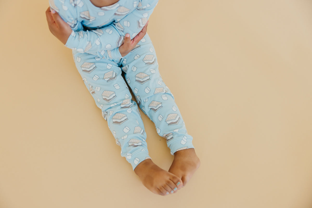 2pc Long Sleeve Pajama Set - S'mores