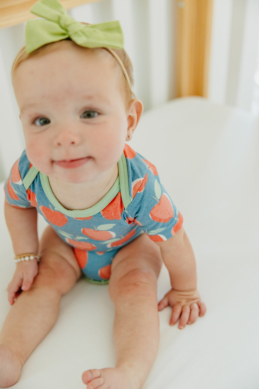 Short Sleeve Bodysuit Teacher Copper Pearl