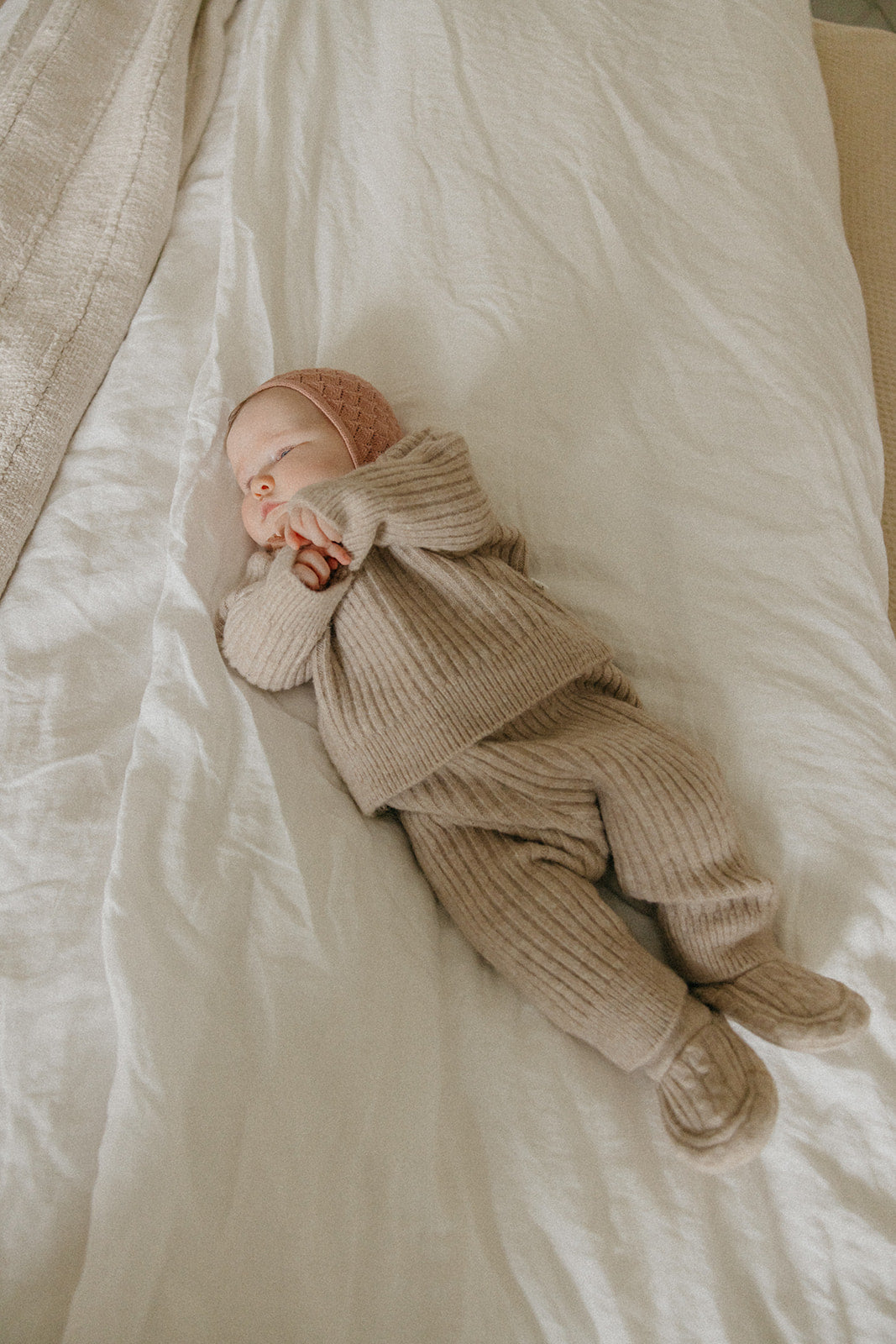 Sweater Crew Oatmeal Copper Pearl