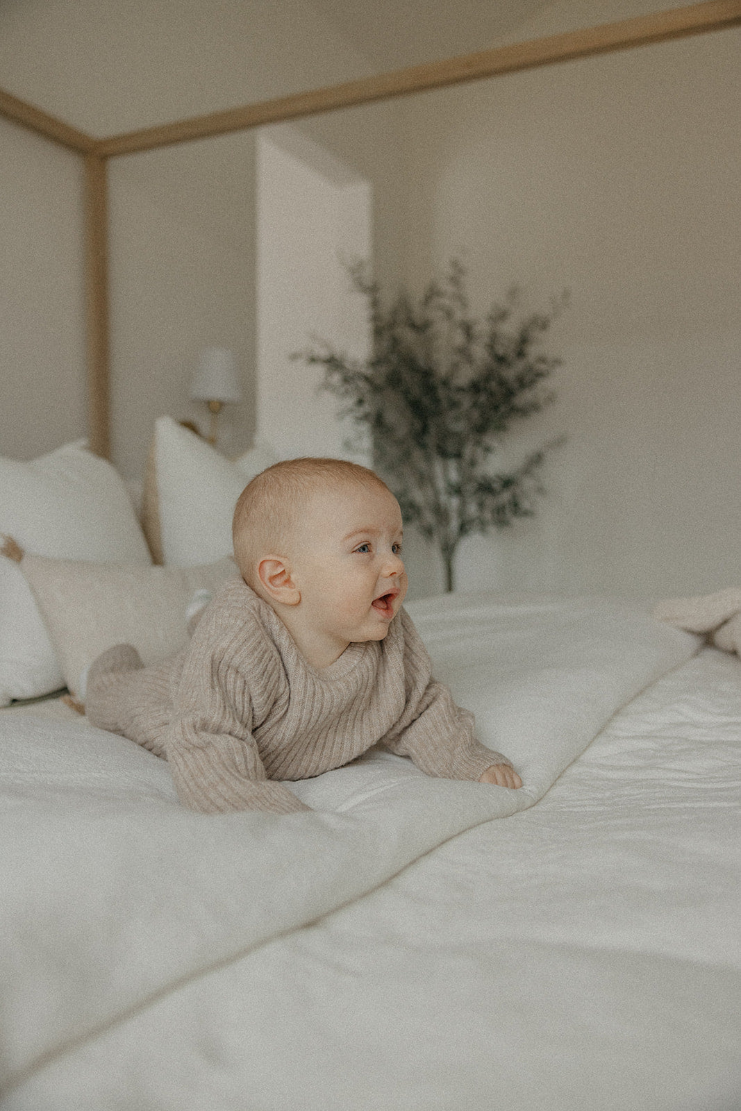 Sweater Crew Oatmeal Copper Pearl