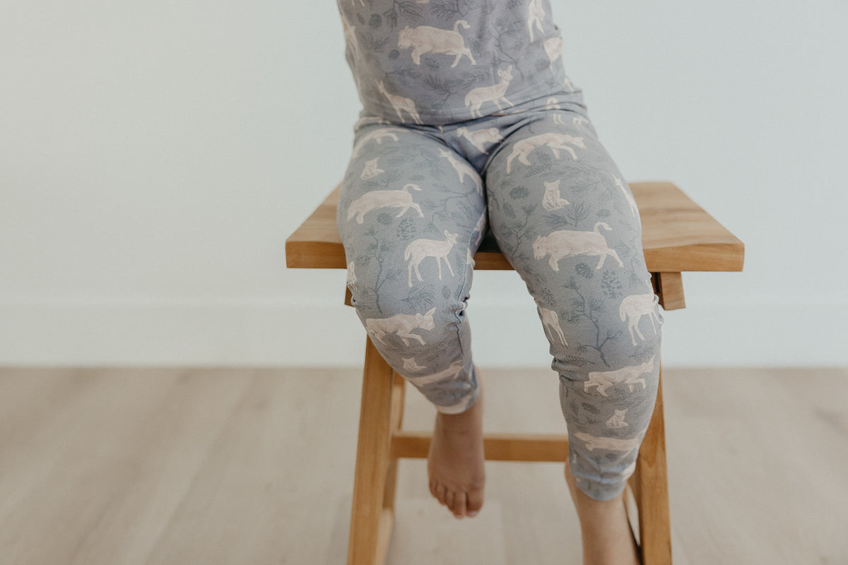 2pc Long Sleeve Pajama Set - Timber