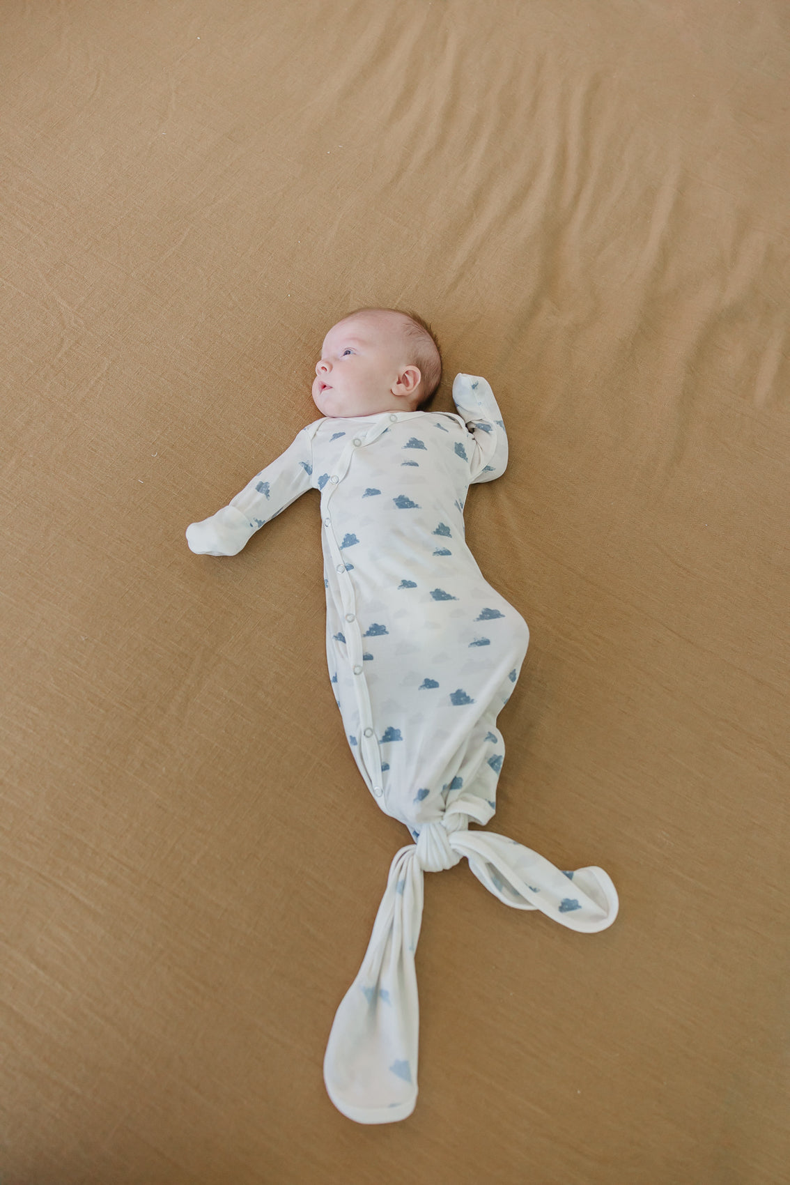 Newborn Knotted Gown - Dream