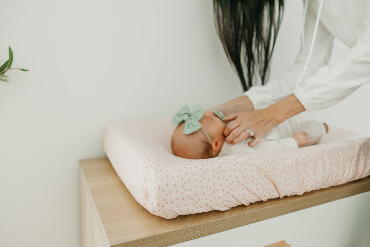 Copper Pearl Camel Diaper Changing Pad Cover Size Premium Knit