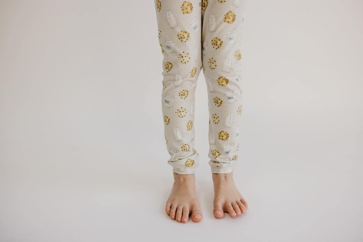 2pc Long Sleeve Pajama Set - Chip