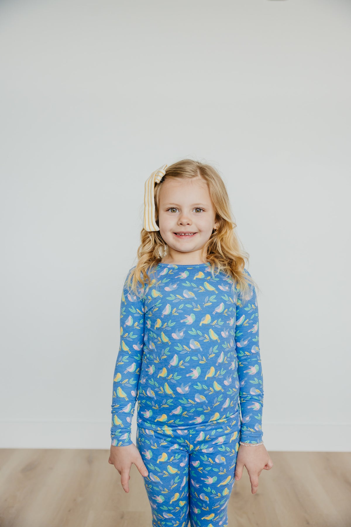 2pc Long Sleeve Pajama Set - Birdie