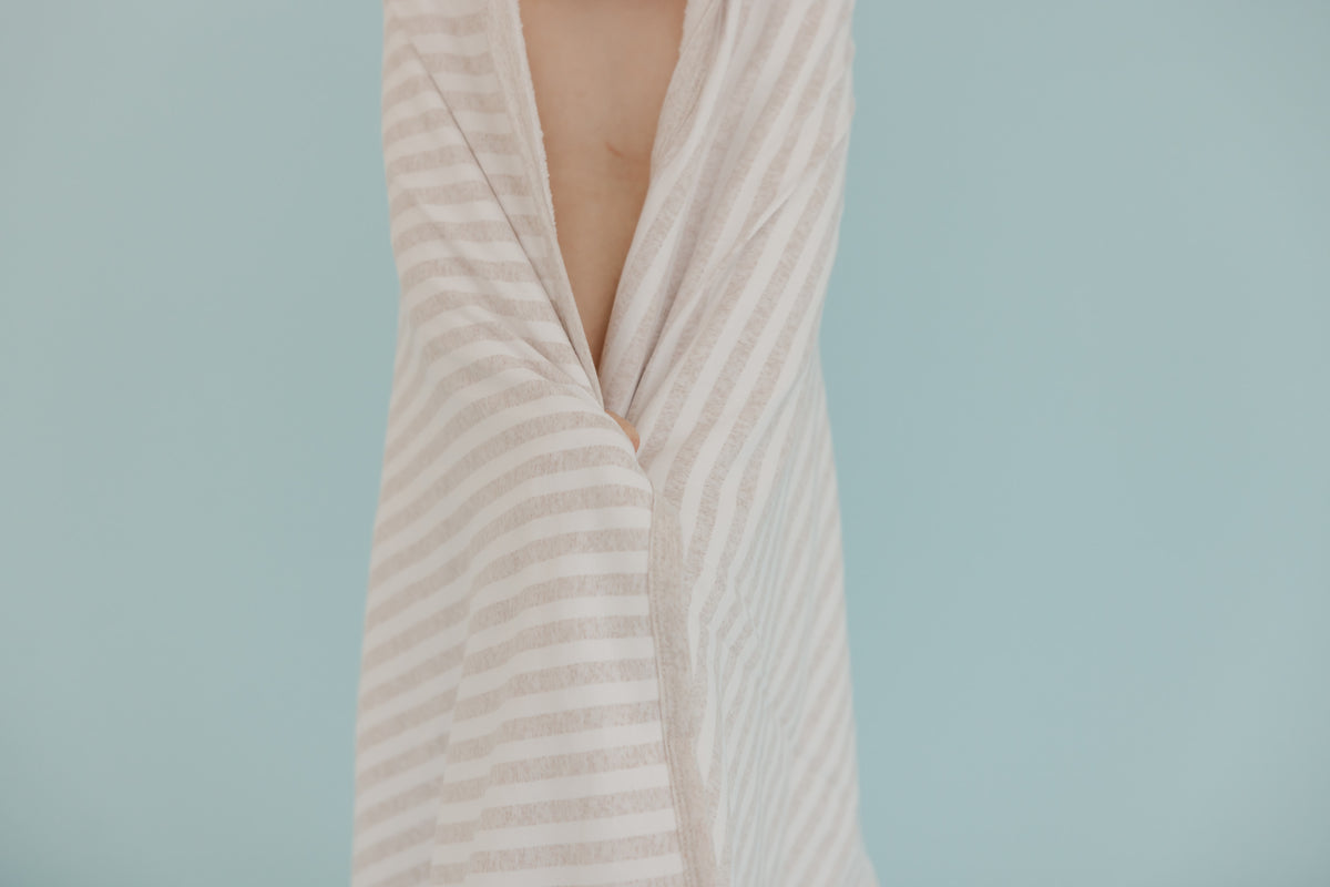 Premium Baby  Knit Hooded Towel - Coastal