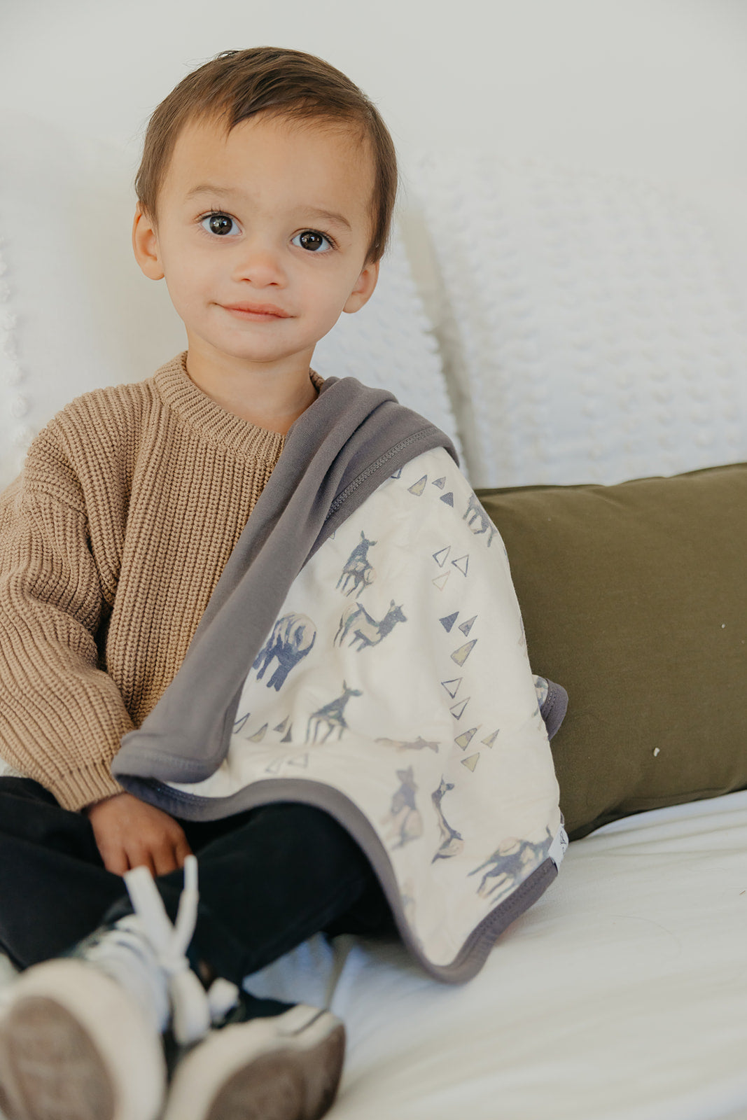 ThreeLayer Security Blanket Set Cody Copper Pearl