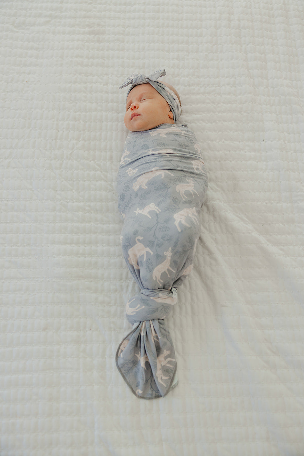 Knit Swaddle Blanket - Timber