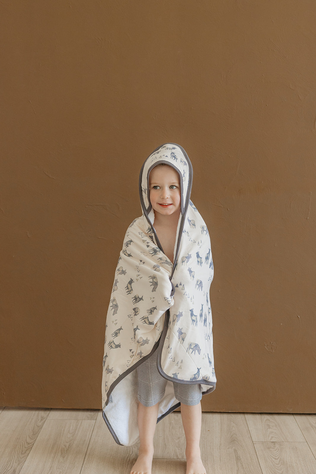 Premium Baby Knit Hooded Towel - Cody