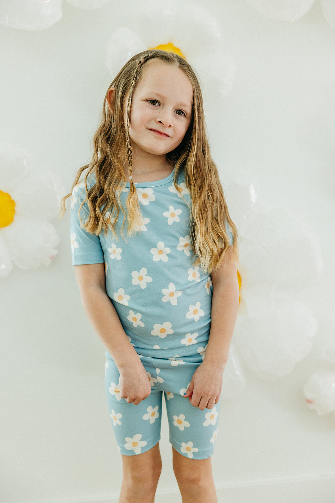 2pc Short Sleeve Pajama Set - Della