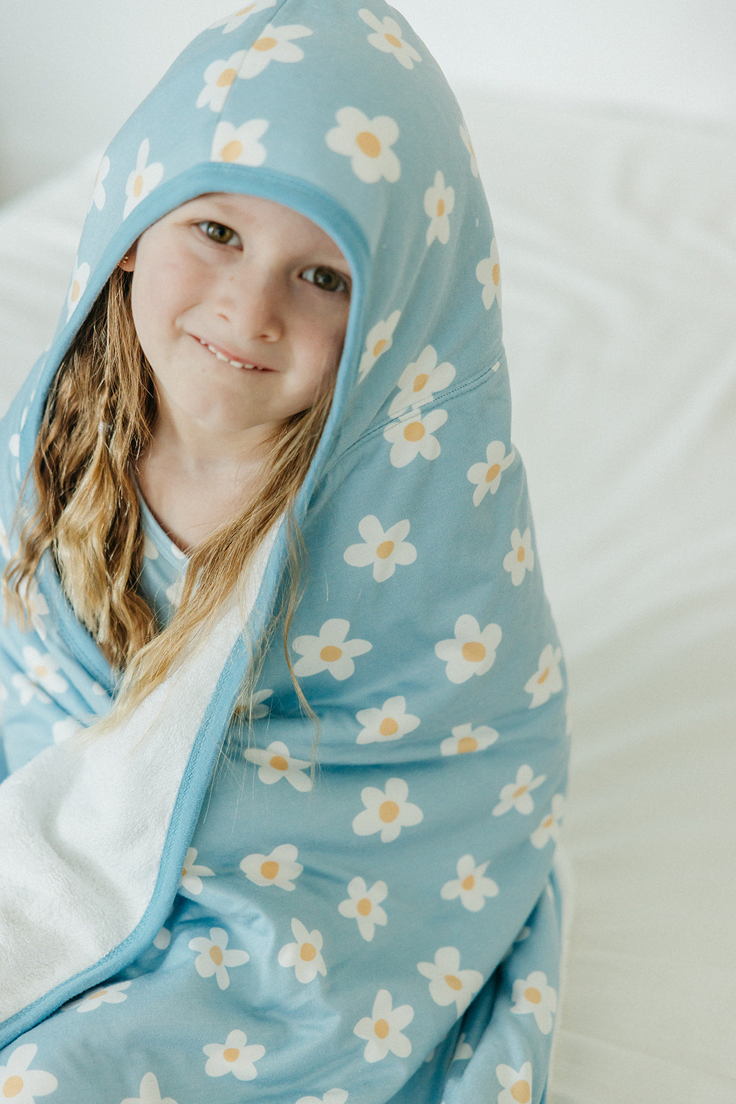 Premium Big Kid Hooded Towel - Della