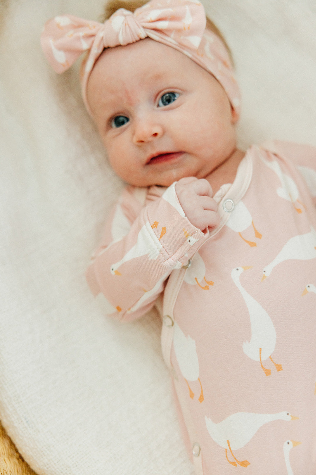 Newborn Knotted Gown - Goosie