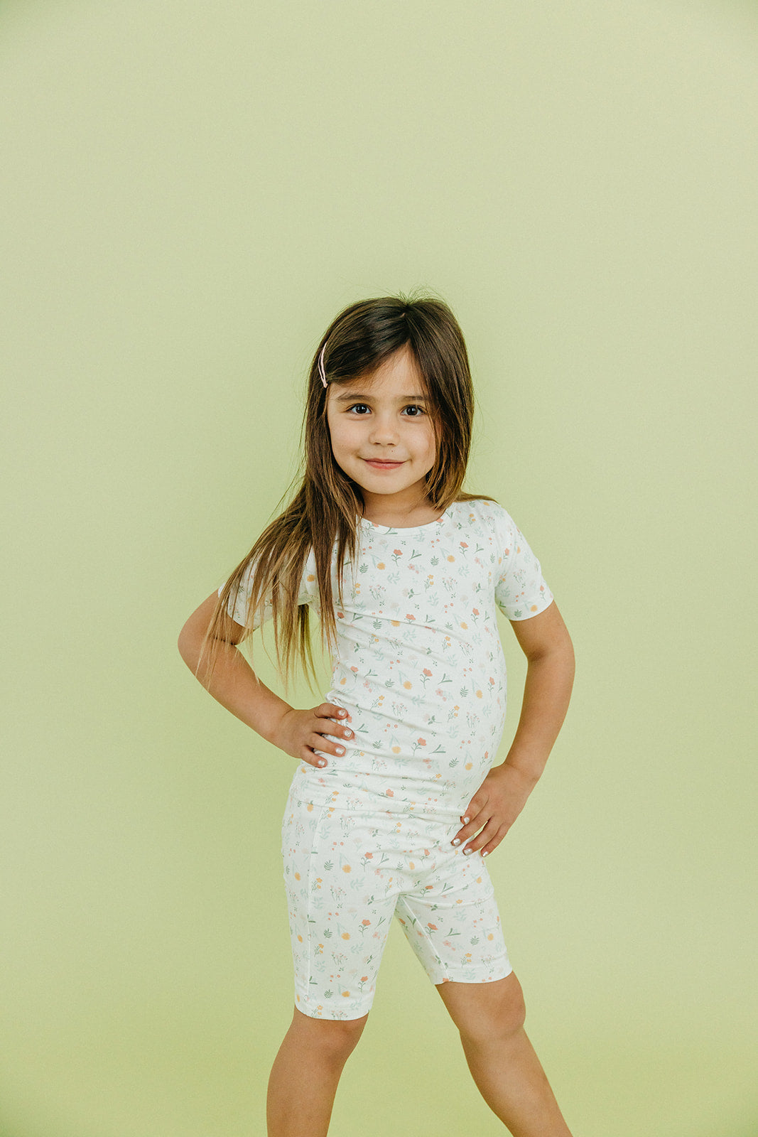 2pc Short Sleeve Pajama Set - Mabel