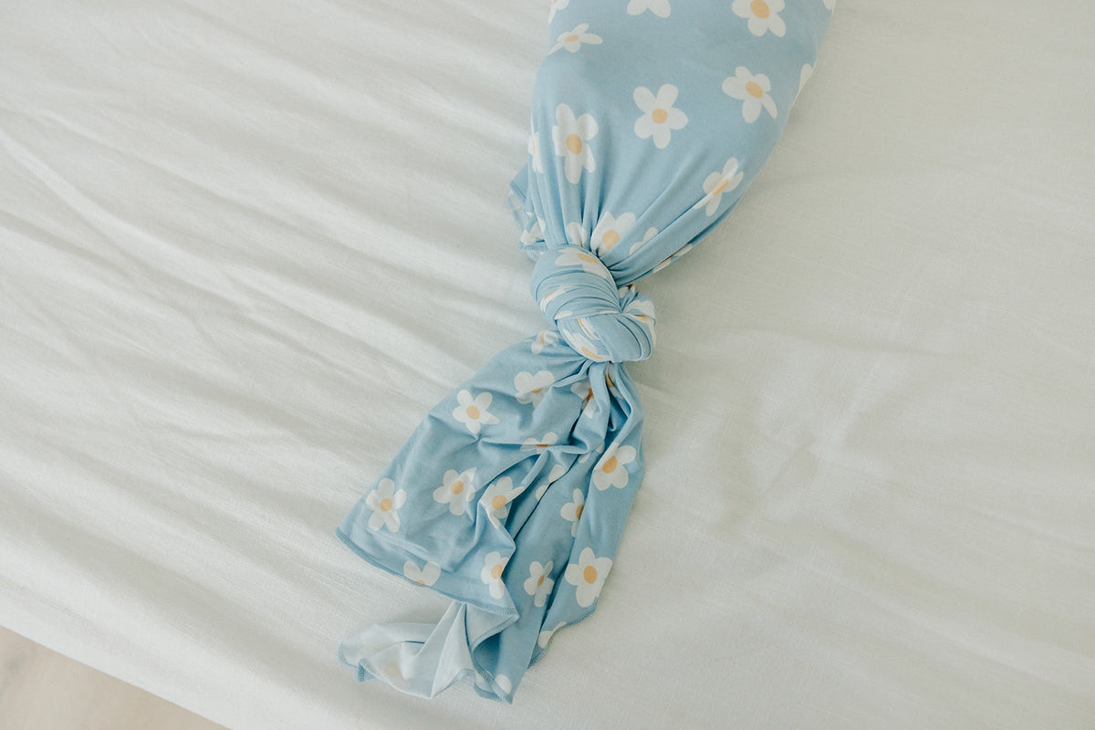 Knit Swaddle Blanket - Della
