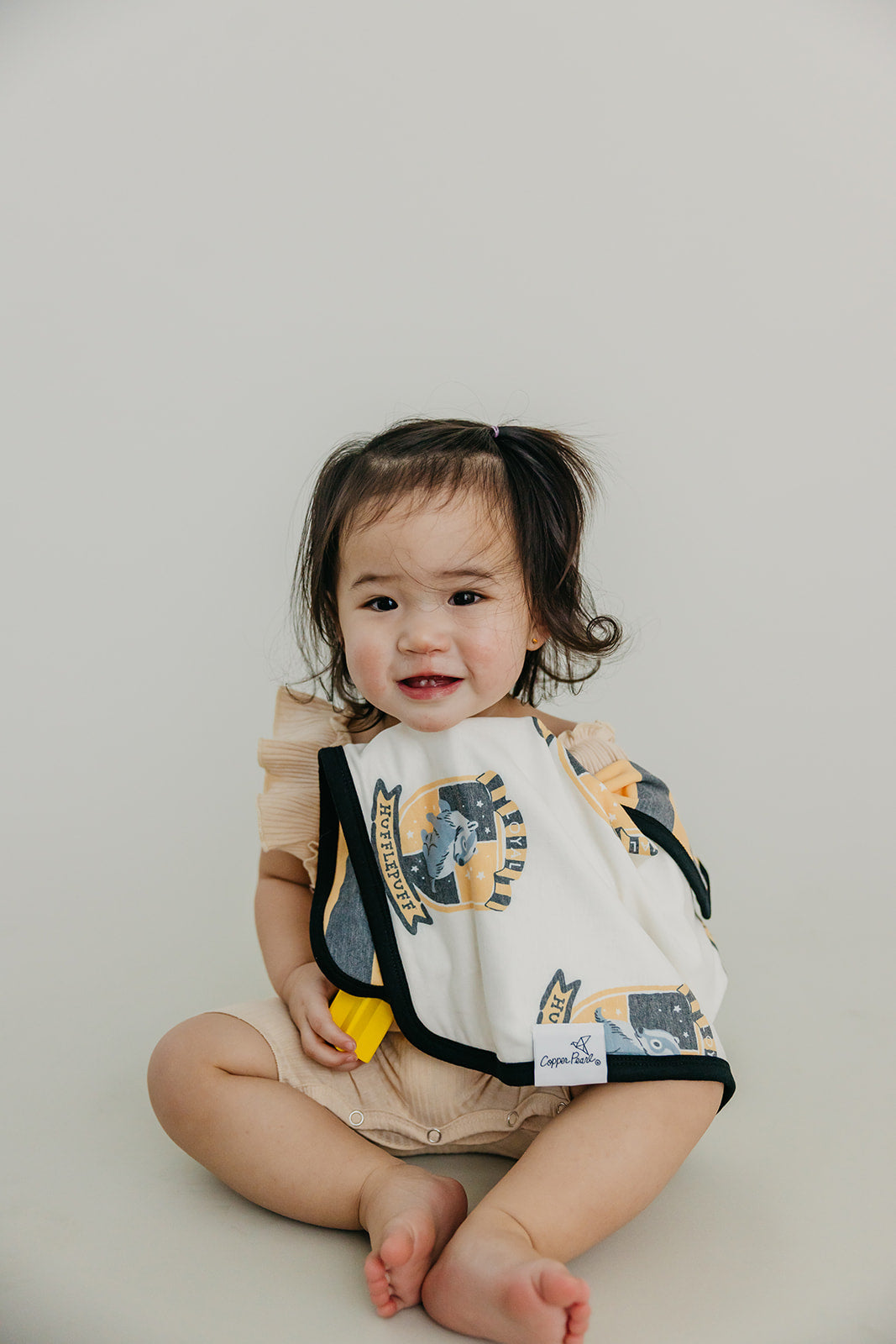 ThreeLayer Security Blanket Set Hufflepuff™ Copper Pearl