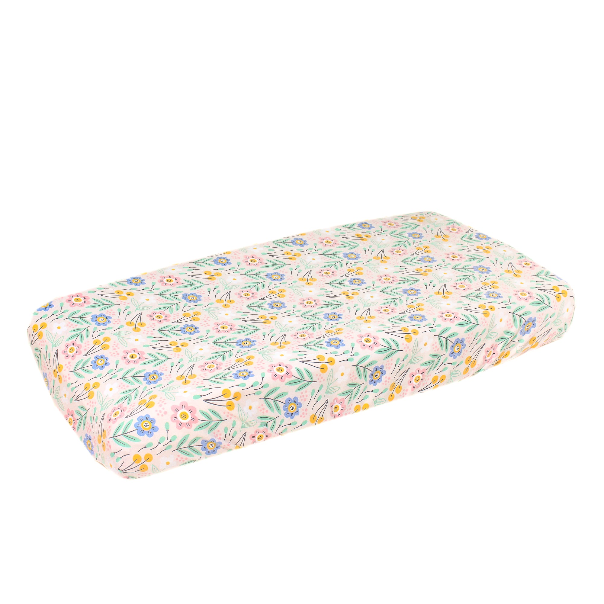 Premium Knit Diaper Changing Pad Cover - Clara