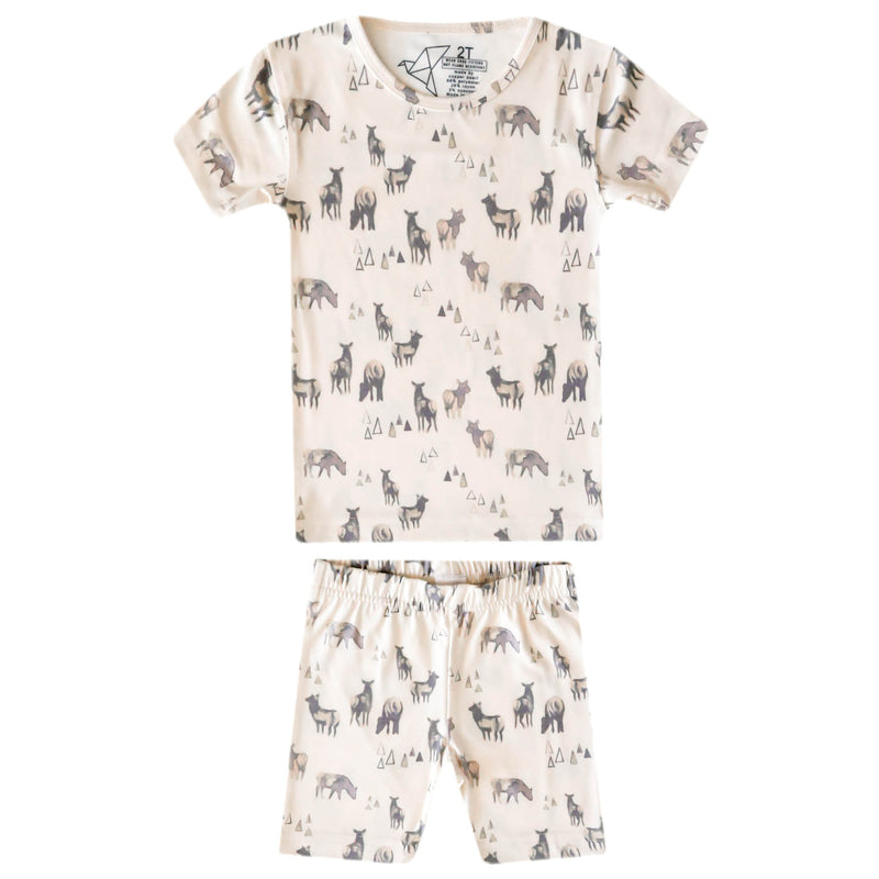 2pc Short Sleeve Pajama Set - Cody