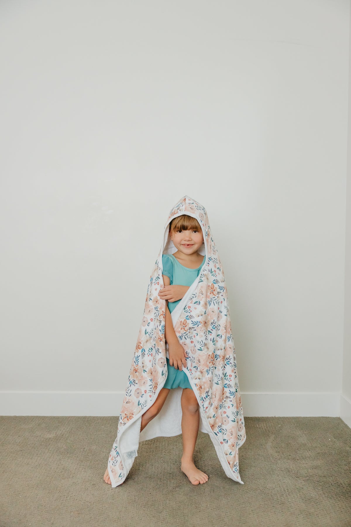 Premium Big Kid Hooded Towel - Autumn