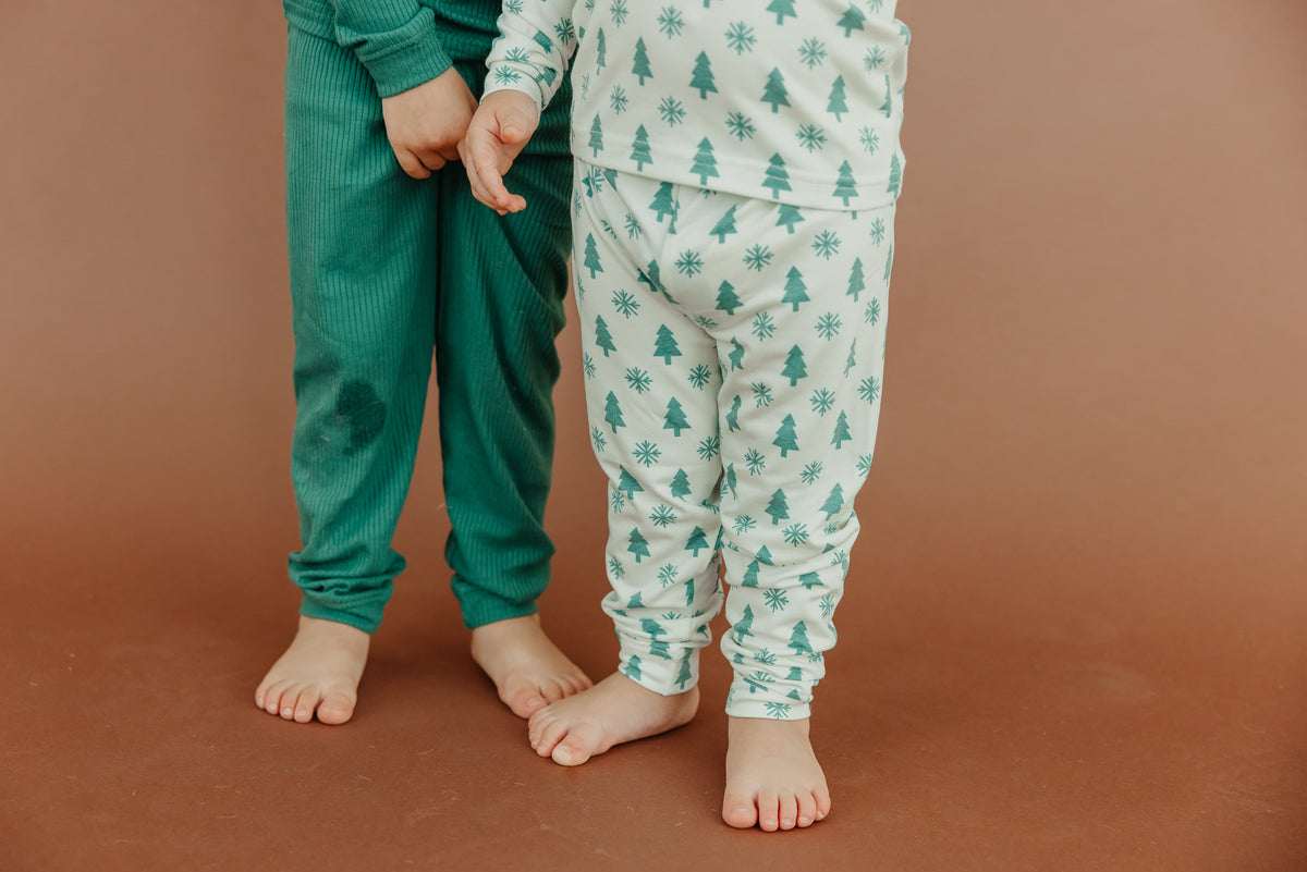 2pc Long Sleeve Pajama Set - Alps