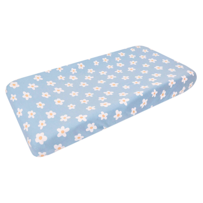 Premium Knit Diaper Changing Pad Cover - Della