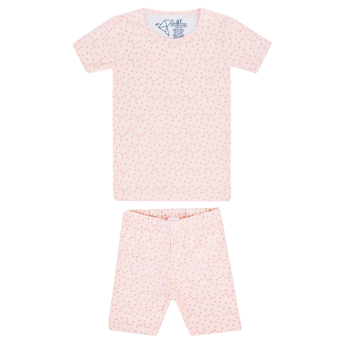 2pc Short Sleeve Pajama Set - Dottie