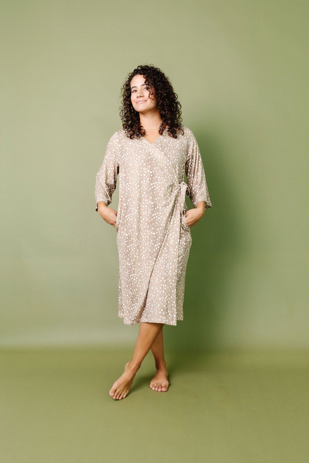 Women's Everyday Robe - Fawn