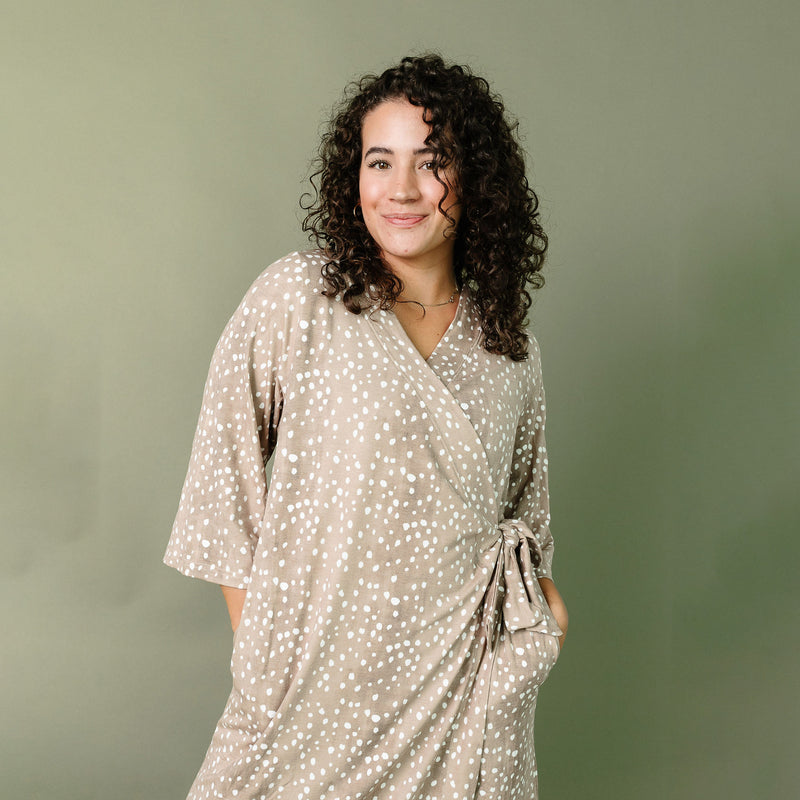 Women's Everyday Robe - Fawn