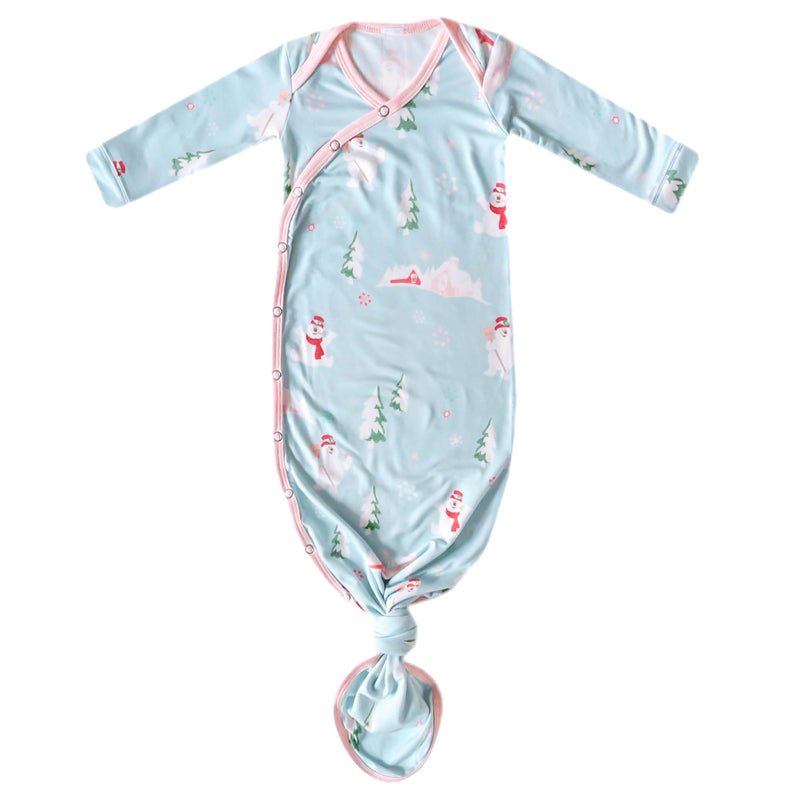 Newborn Knotted Gown - Frosty the Snowman™