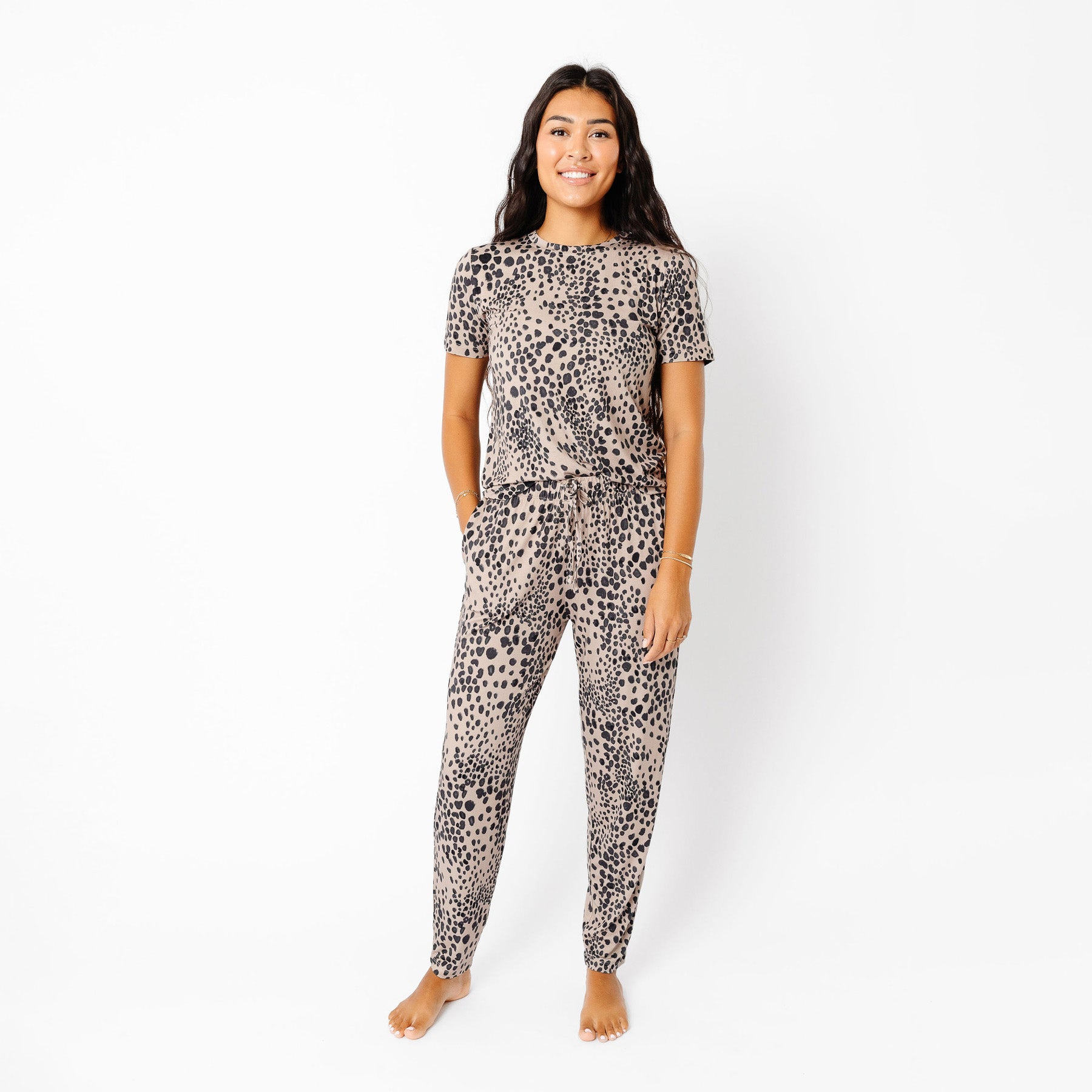 Women's Fitted Pajama Set- Hanna