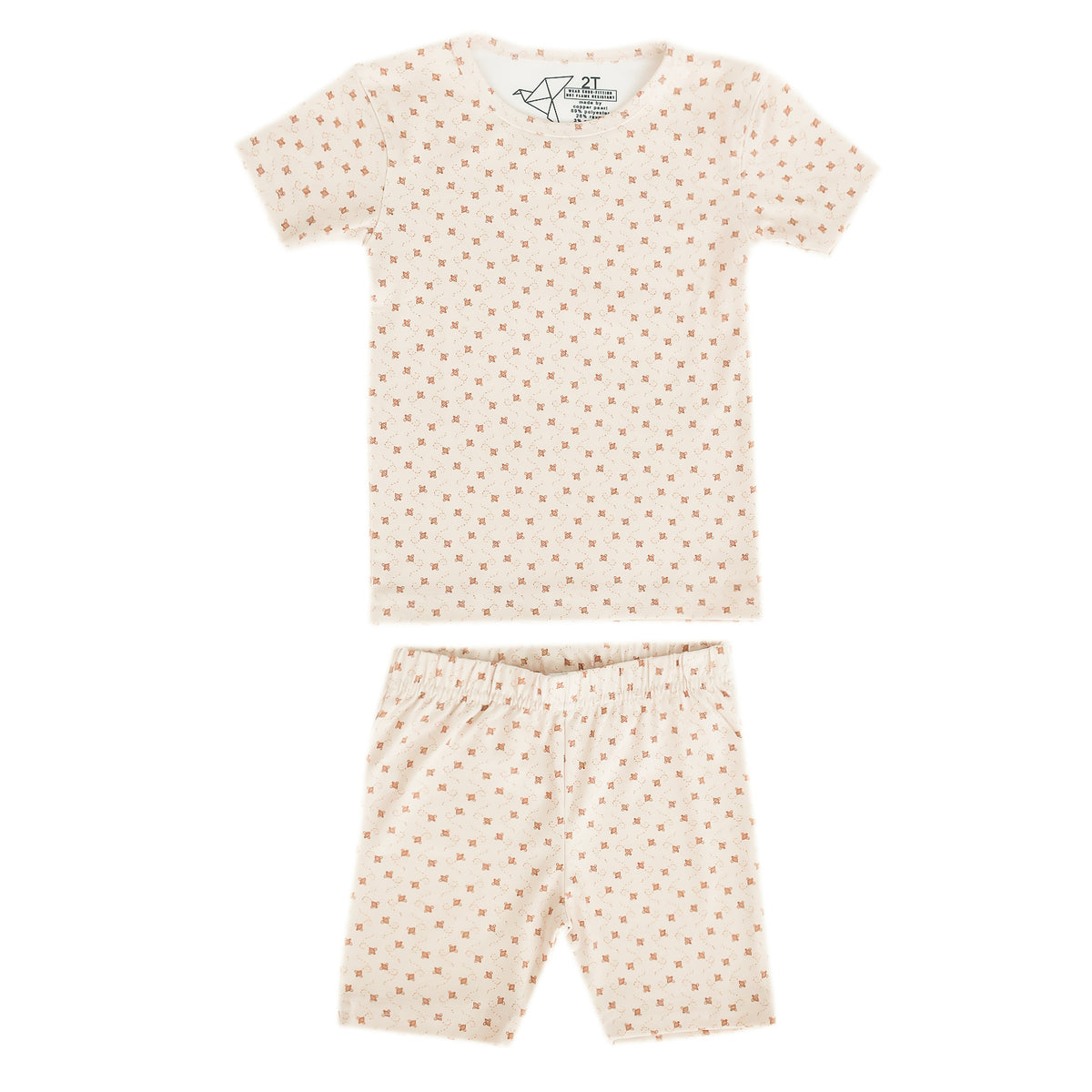 2pc Short Sleeve Pajama Set - Hunnie