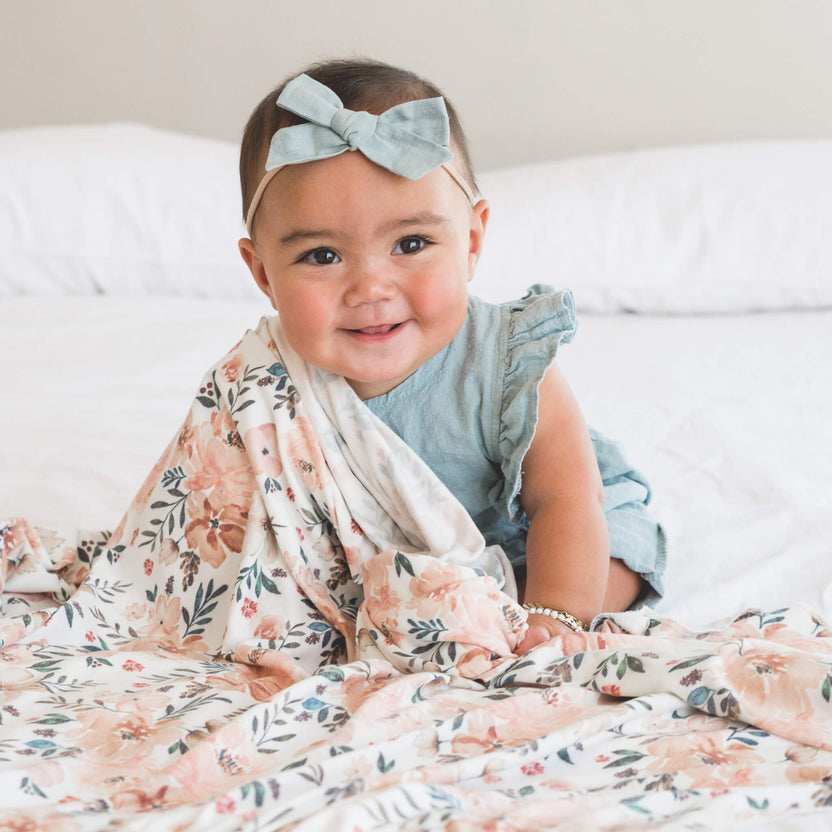 Knit Swaddle Blanket- Hundred Acre Wood main image 1